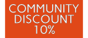 Community Discount 10% Community Discount 10%