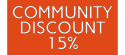 Community Discount 15%