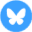 bluesky-blue-round-circle-logo-24461