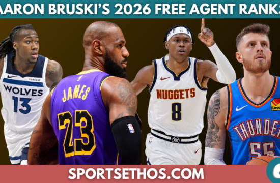 AARON BRUSKI’S 2026 FREE AGENT RANKS