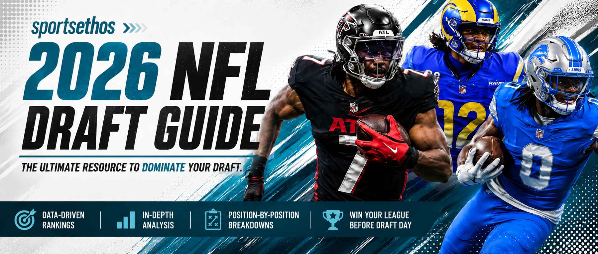 SportsEthos 2026 Fantasy Football Draft Guide